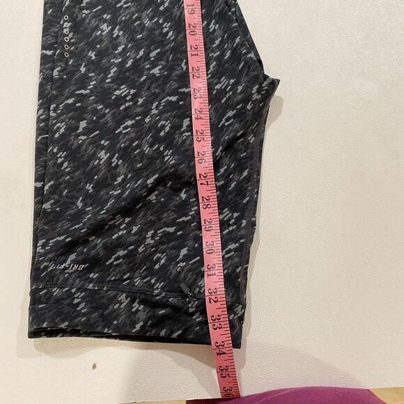 Nike Dri-Fit Men’s XL Compression Leggings Black Gray Patterned Tights - Picture 7 of 7